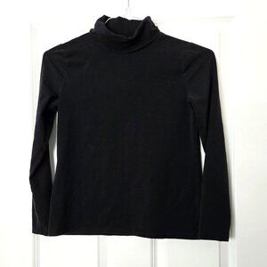 Talbots Black Turtleneck Sweater